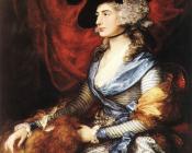 托马斯庚斯博罗 - Mrs Sarah Siddons